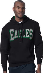 STARTER Men's Starter Black Philadelphia Eagles Thursday Night Gridiron Hoodie with Vintage Logo