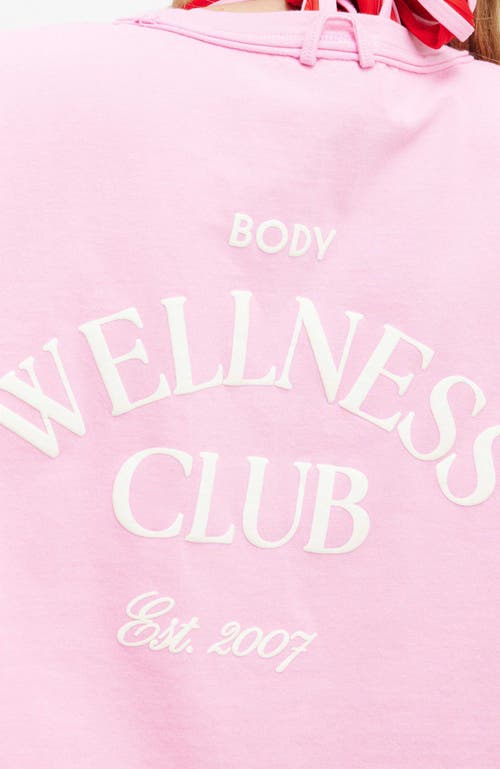 Cotton On Body Active Relaxed Cropped Tshirt In Millennial Pink Coconut Milk