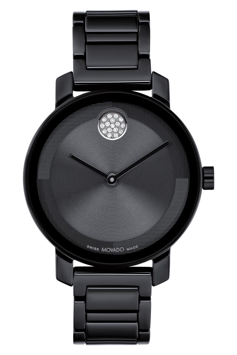 Bold Evolution 2.0 Bracelet Watch, 34mm, Main, color, BLACK