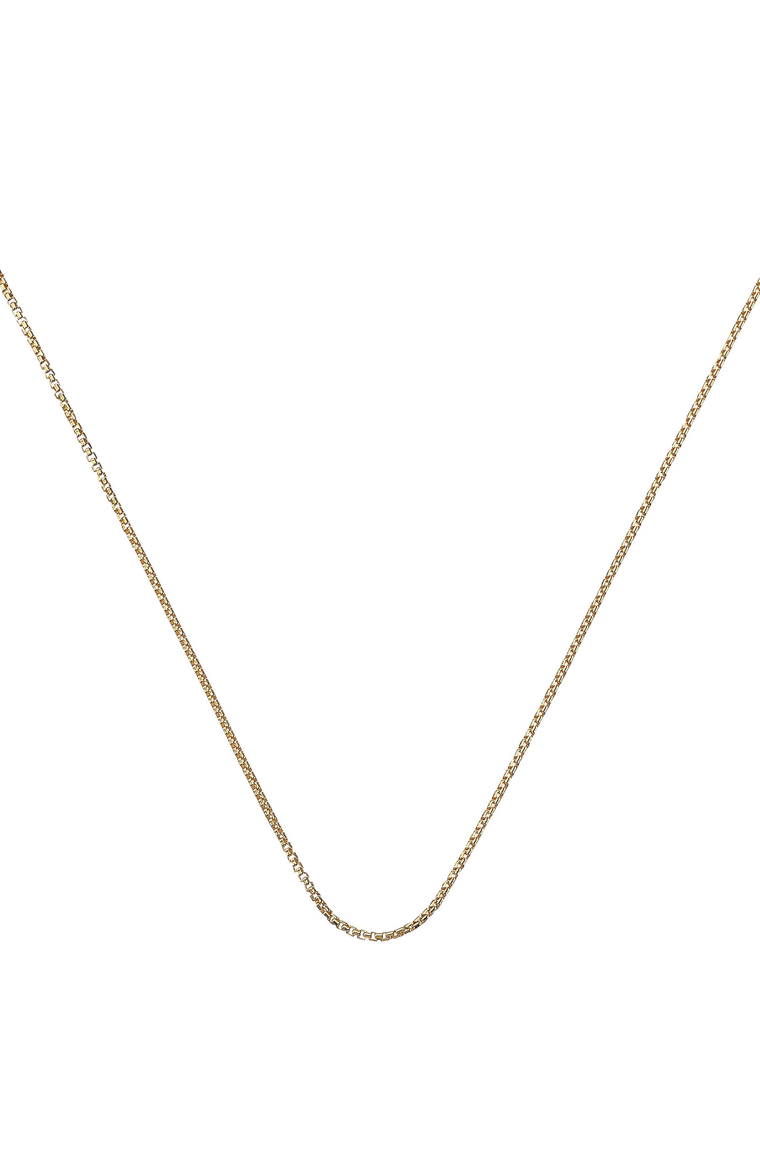 Monica Vinader Box Chain Necklace