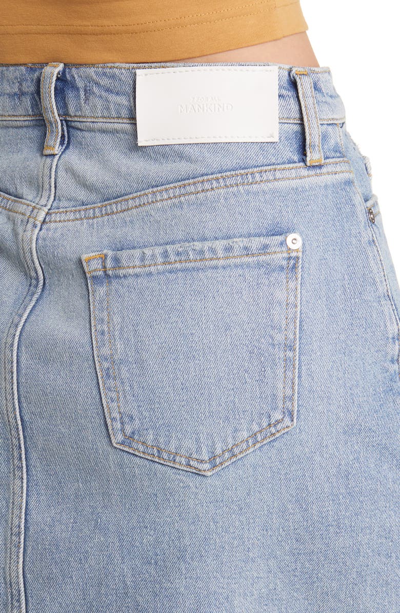 7 For All Mankind Mia Denim Skirt, Alternate, color, 