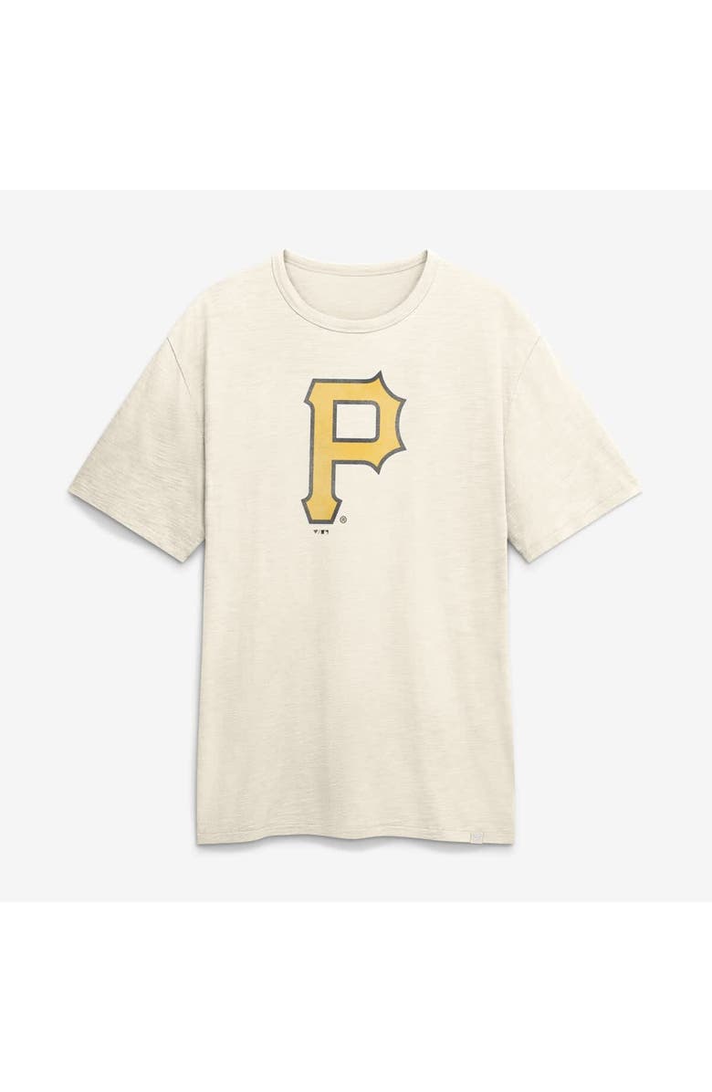 FANATICS Men's Fanatics Cream Pittsburgh Pirates Stadium Slub T-Shirt, Main, color, Cream
