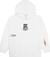 LAB C/O OFF WHITE Kids' Active Duct Tape Graphic Hoodie