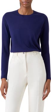 Akris Fine Cashmere & Silk Sweater