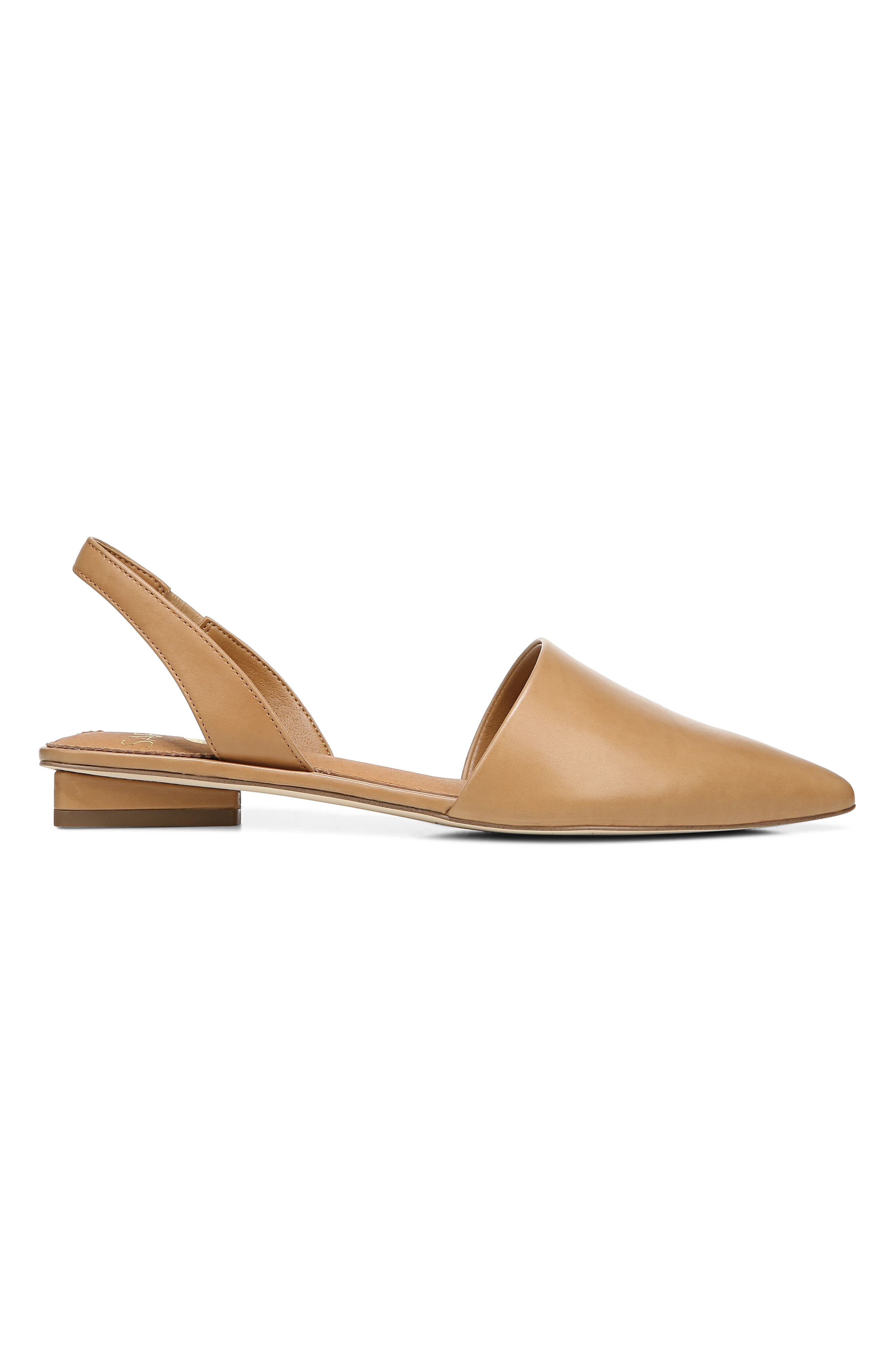Graydon Slingback Flat, Alternate, color, TAN