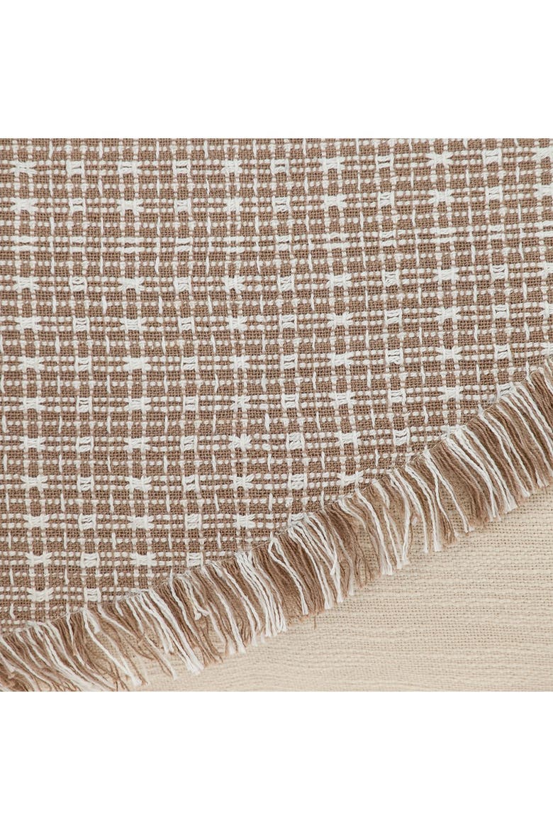 Nirvana Transitional Beige Throw Pillow, Alternate, color, BEIGE