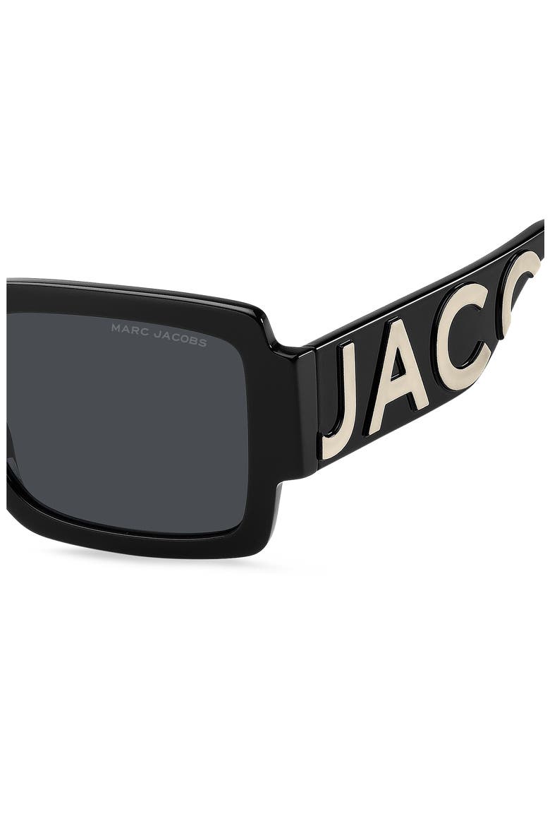 55mm Gradient Rectangular Sunglasses, Alternate, color, 080S-2K