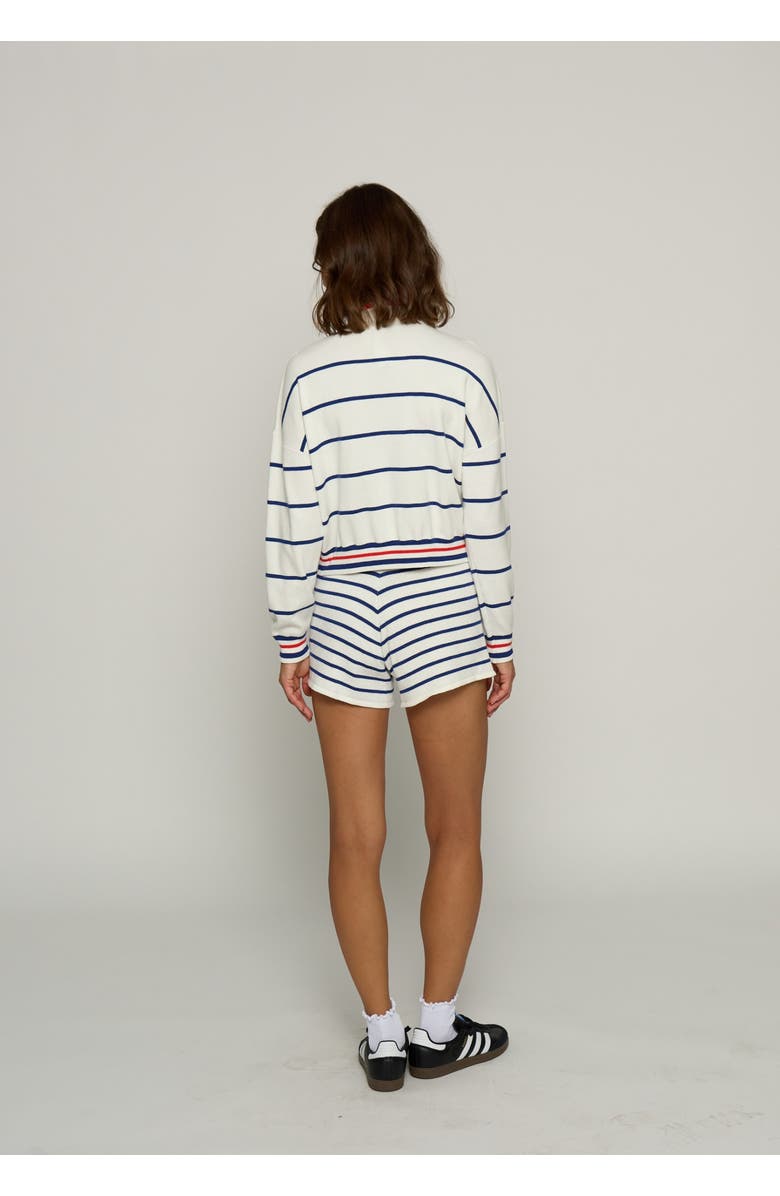 Central Park West Nautical Stripe Polo, Alternate, color,