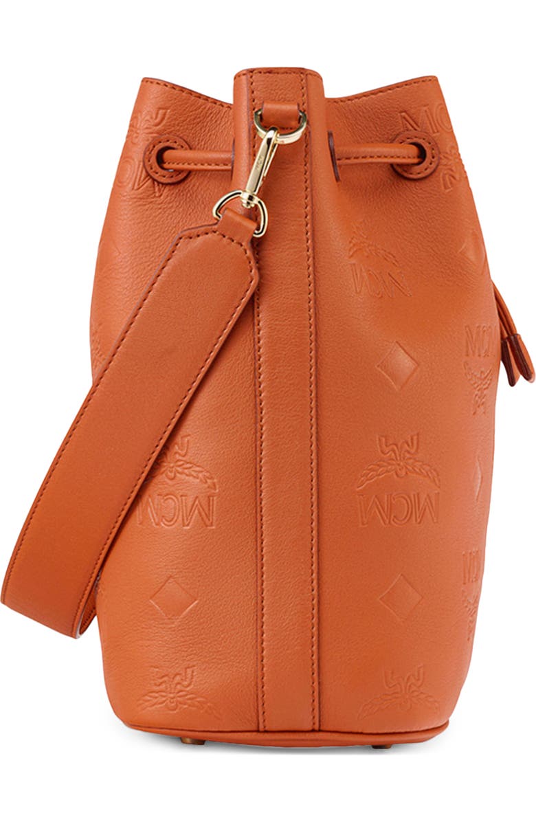 MCM Medium Dessau Drawstring Bucket Bag, Alternate, color,