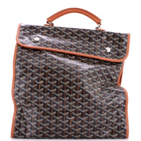 Saint Leger Briefcase Backpack Coated Canvas