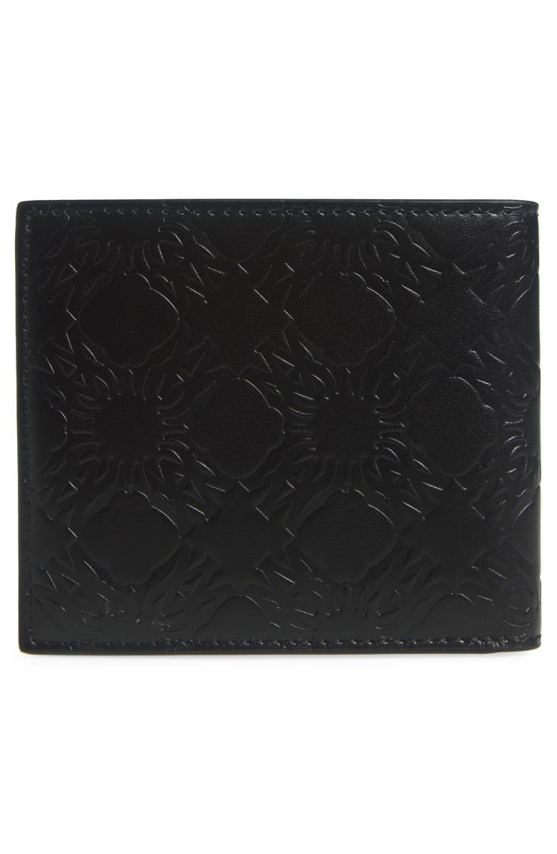 AMIRI MA Quad Leather Bifold Wallet, Alternate, color, Black
