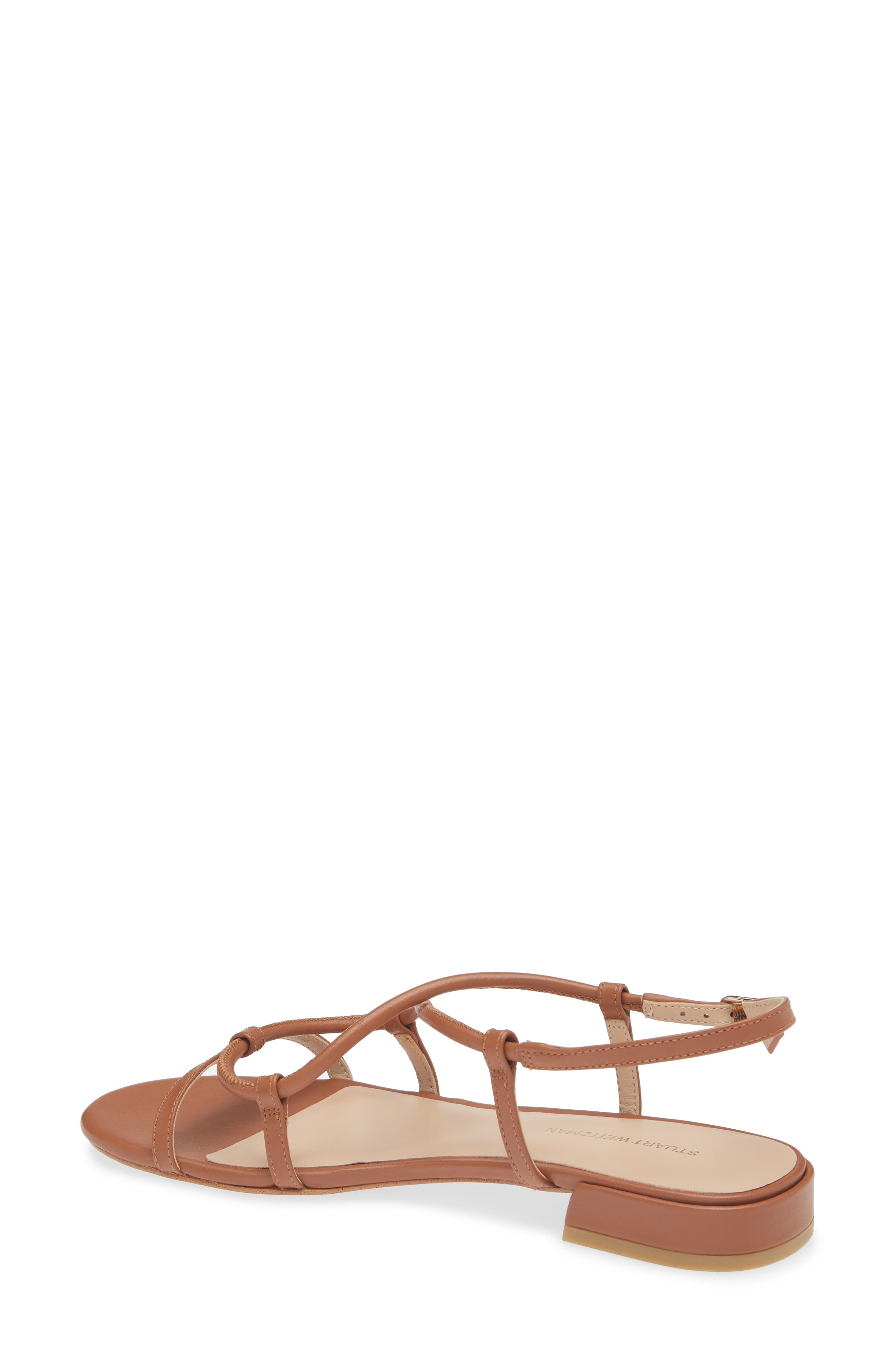 Stuart Weitzman Nilla Sandal, Alternate, color, Saddle