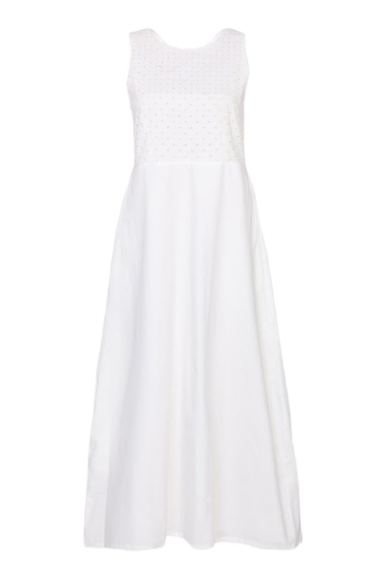 Cross-back Midi Dress, Alternate, color, Solid