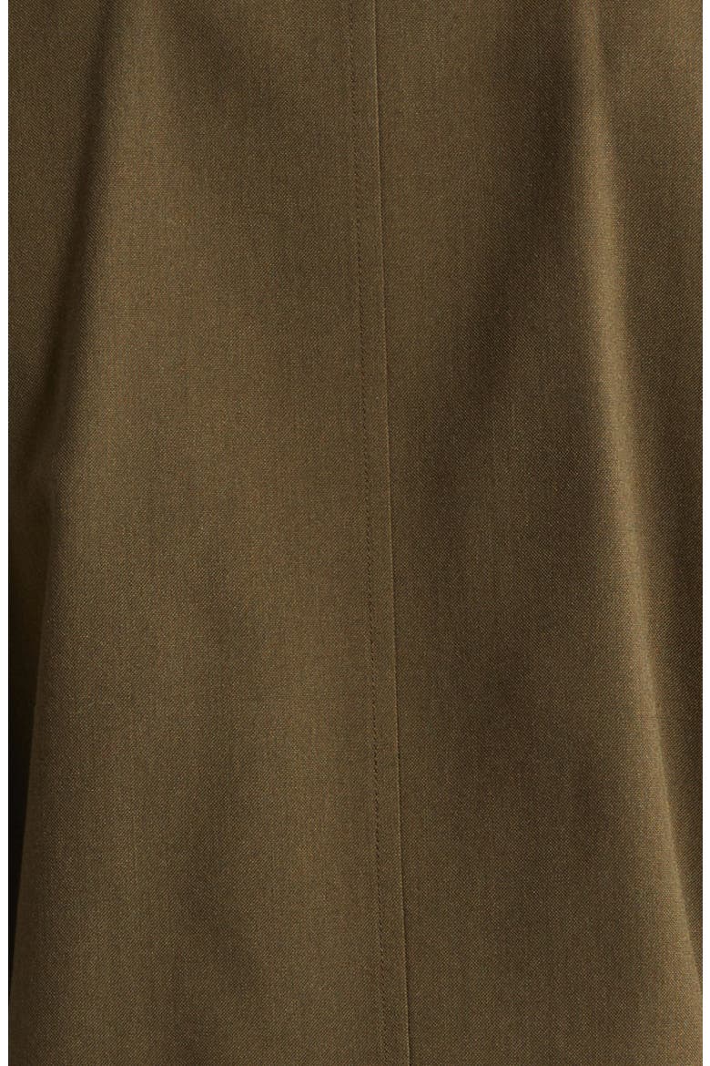 Virgin Wool, Cashmere & Silk Harrington Jacket, Alternate, color, GREEN WOOD