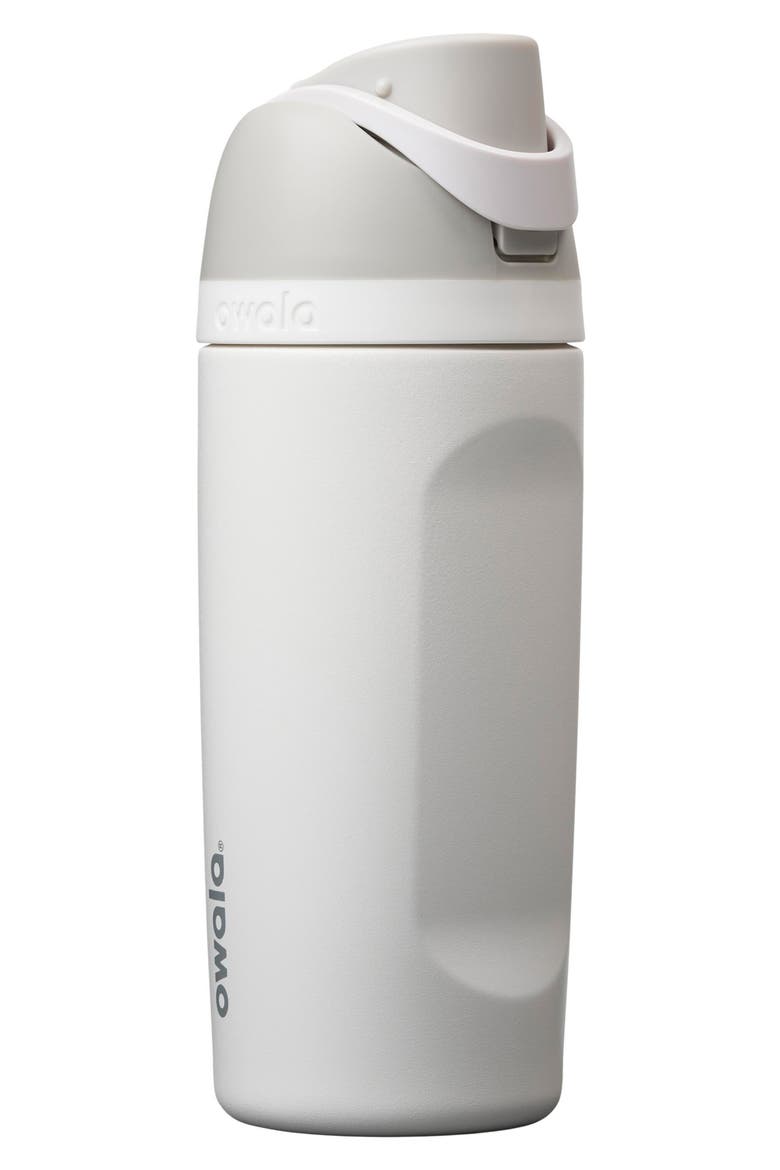 FreeSip® Shy Marshmallow 16-Ounce Stainless Steel Tumlber, Main, color, MARSHMALLOW