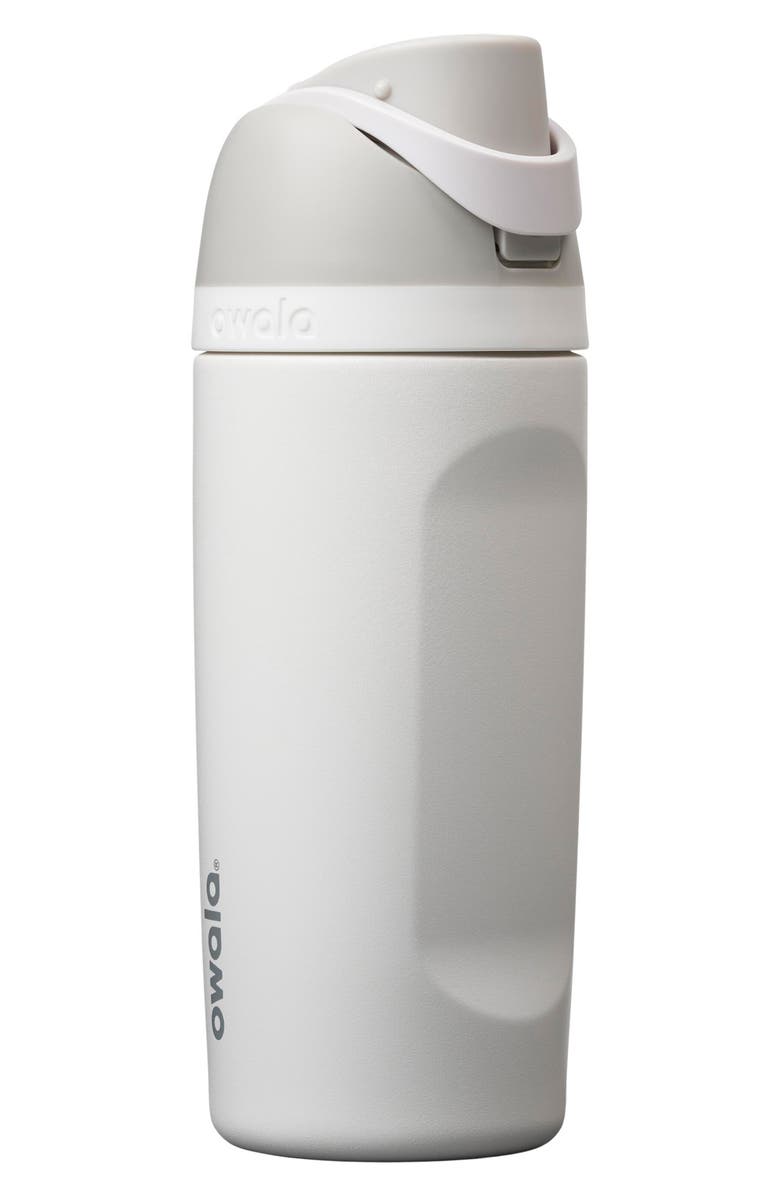 Owala FreeSip<sup>®</sup> Shy Marshmallow 16-Ounce Stainless Steel Tumlber, Main, color, Marshmallow