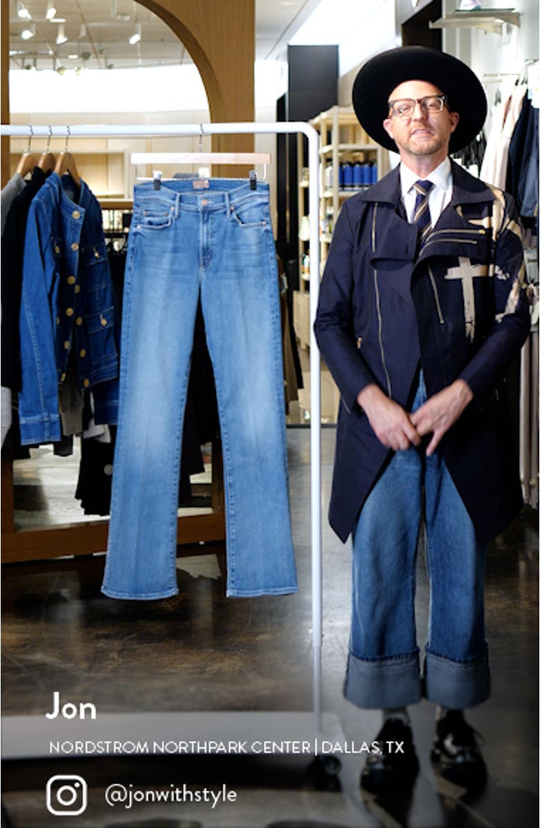 The Outsider Sneak Mid Rise Bootcut Jeans, sales video thumbnail