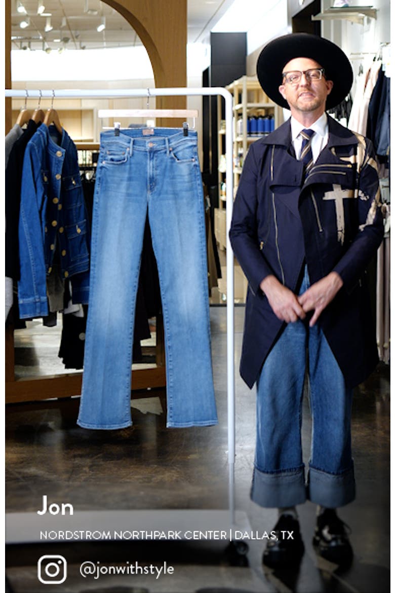 The Outsider Sneak Mid Rise Bootcut Jeans video