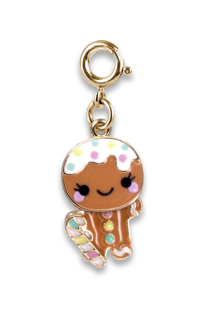 CHARM IT!<sup>®</sup> Kids' Gingerbread Person Charm, Alternate, color, Brown