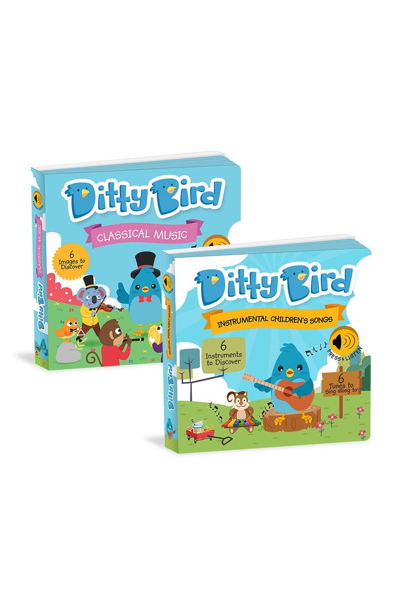 Ditty Bird Instrumental and Classical Song Books - Set of 2, Main, color, 