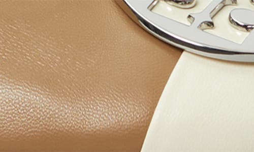 Tory Burch Claire Cap Toe Ballet Flat In Neutral