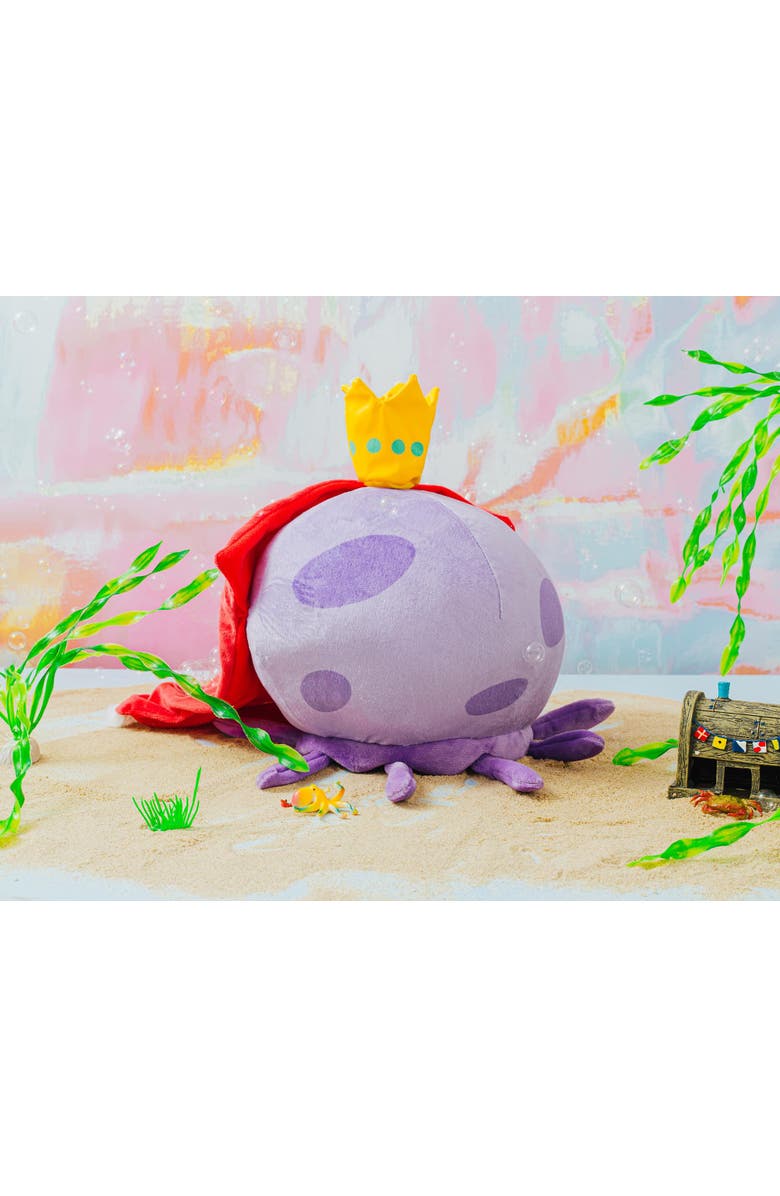 Nickelodeon SpongeBob SquarePants King Jellyfish 10-Inch Collector Plush Toy, Alternate, color, Purple