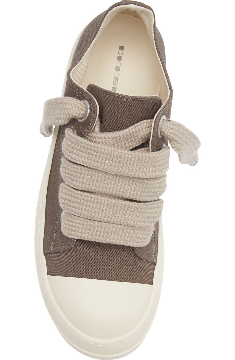 Rick Owens DRKSHDW Jumbo Lace Low Top Sneaker, Alternate, color,