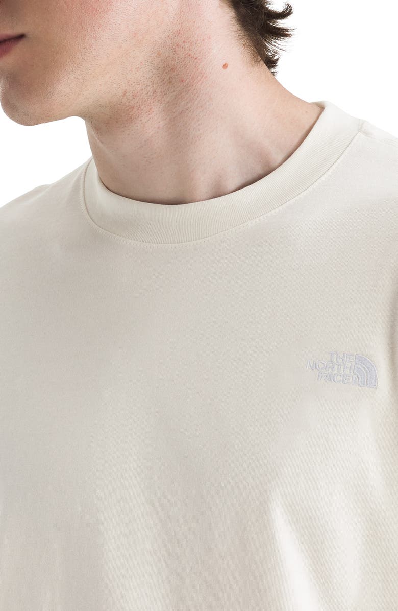 The North Face Essential Oversize Cotton T-Shirt, Alternate, color, White Dune