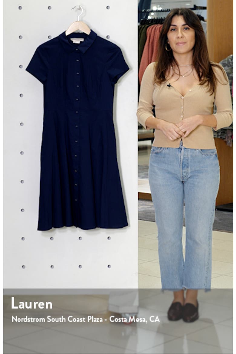Fit & Flare Shirtdress video