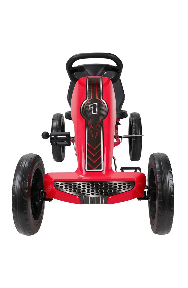 509 Race Z Pedal Kids Go Kart, Alternate, color, Red