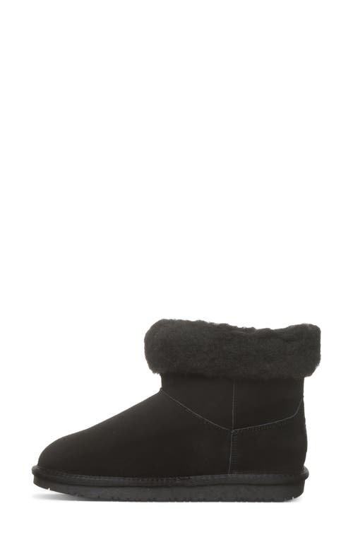 Bearpaw Franie Faux Shearling Lined Bootie In Black