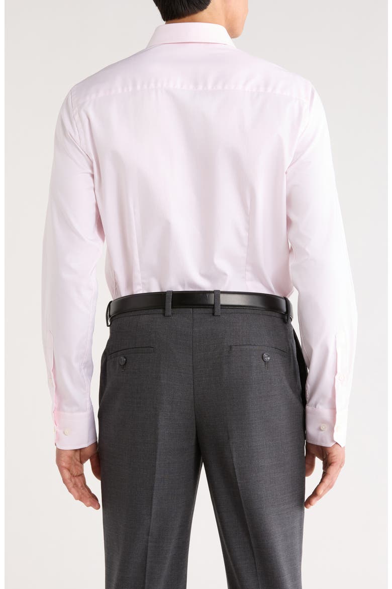 Dream Pink Cotton Stretch Twill Dress Shirt, Alternate, color, PINK