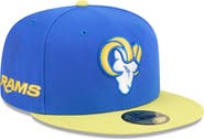 New Era Men's New Era Royal/Gold Los Angeles Rams 59FIFTY Fitted Hat
