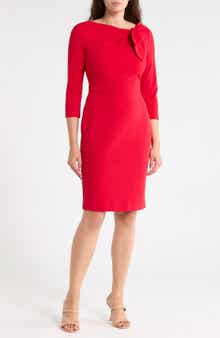 Bow Sheath Dress
