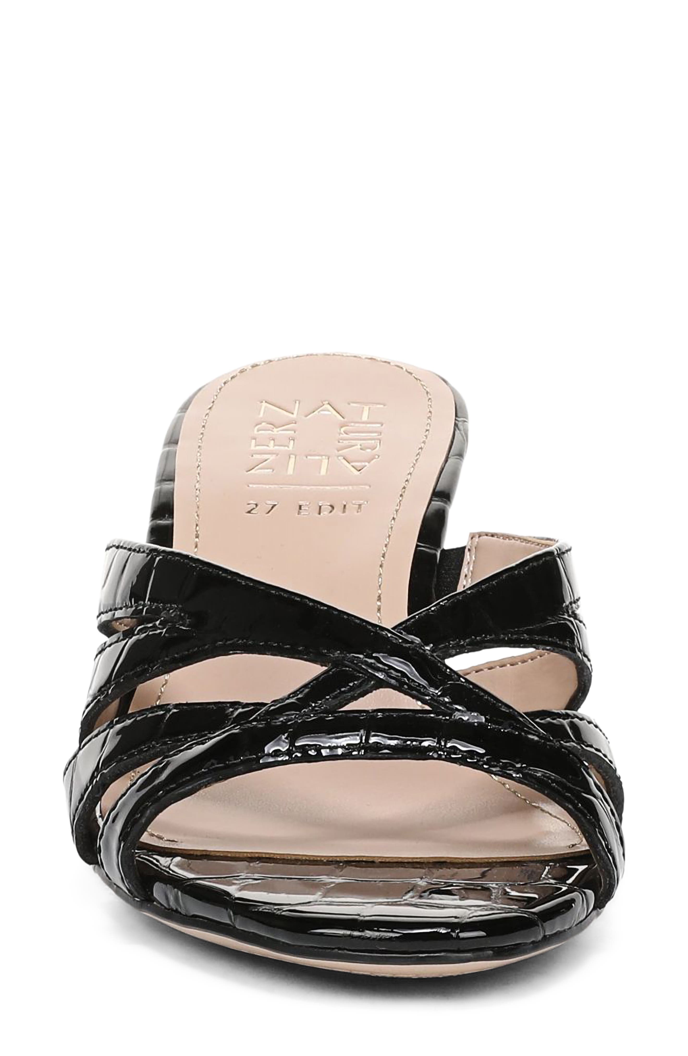 27 EDIT Naturalizer Tuesday Slide Sandal, Alternate, color, Black