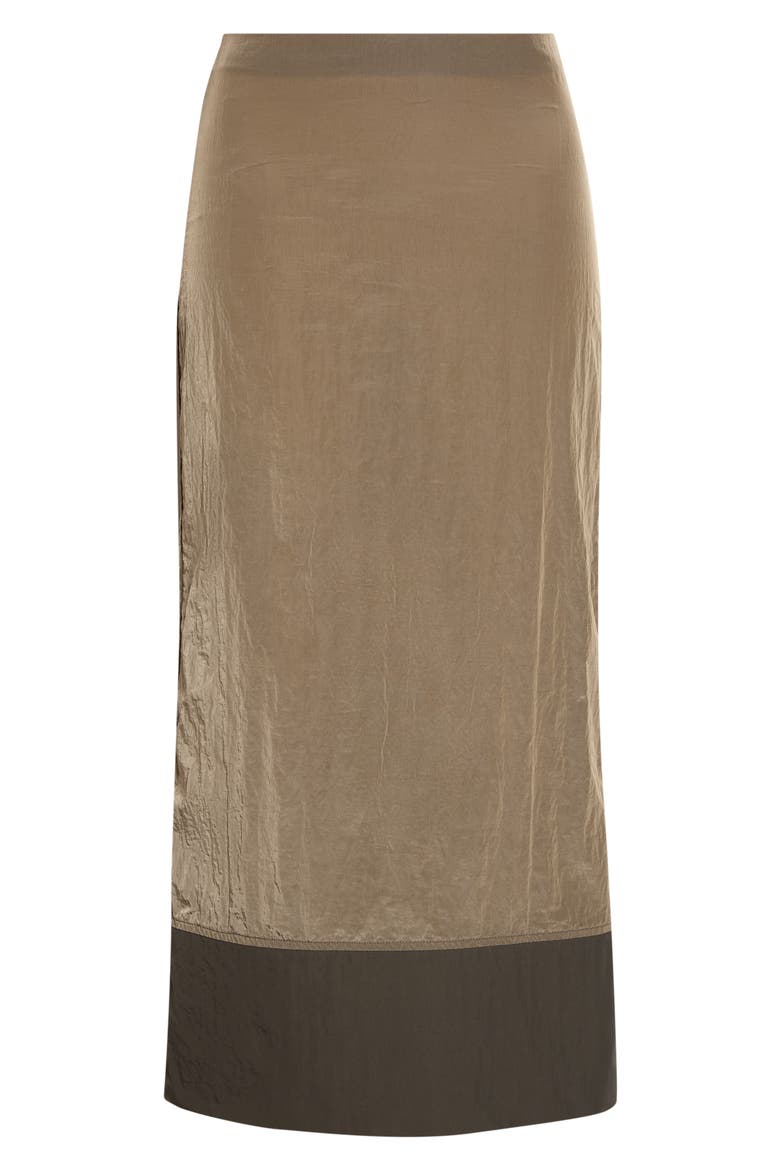 Salver Maxi Skirt, Main, color, KHAKI