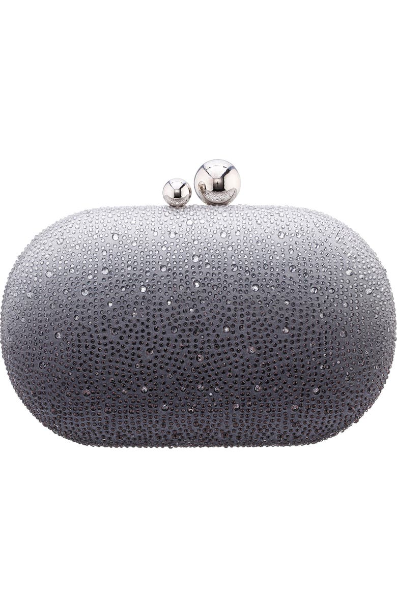 Nina Criss Ombré Crystal Minaudière, Alternate, color,
