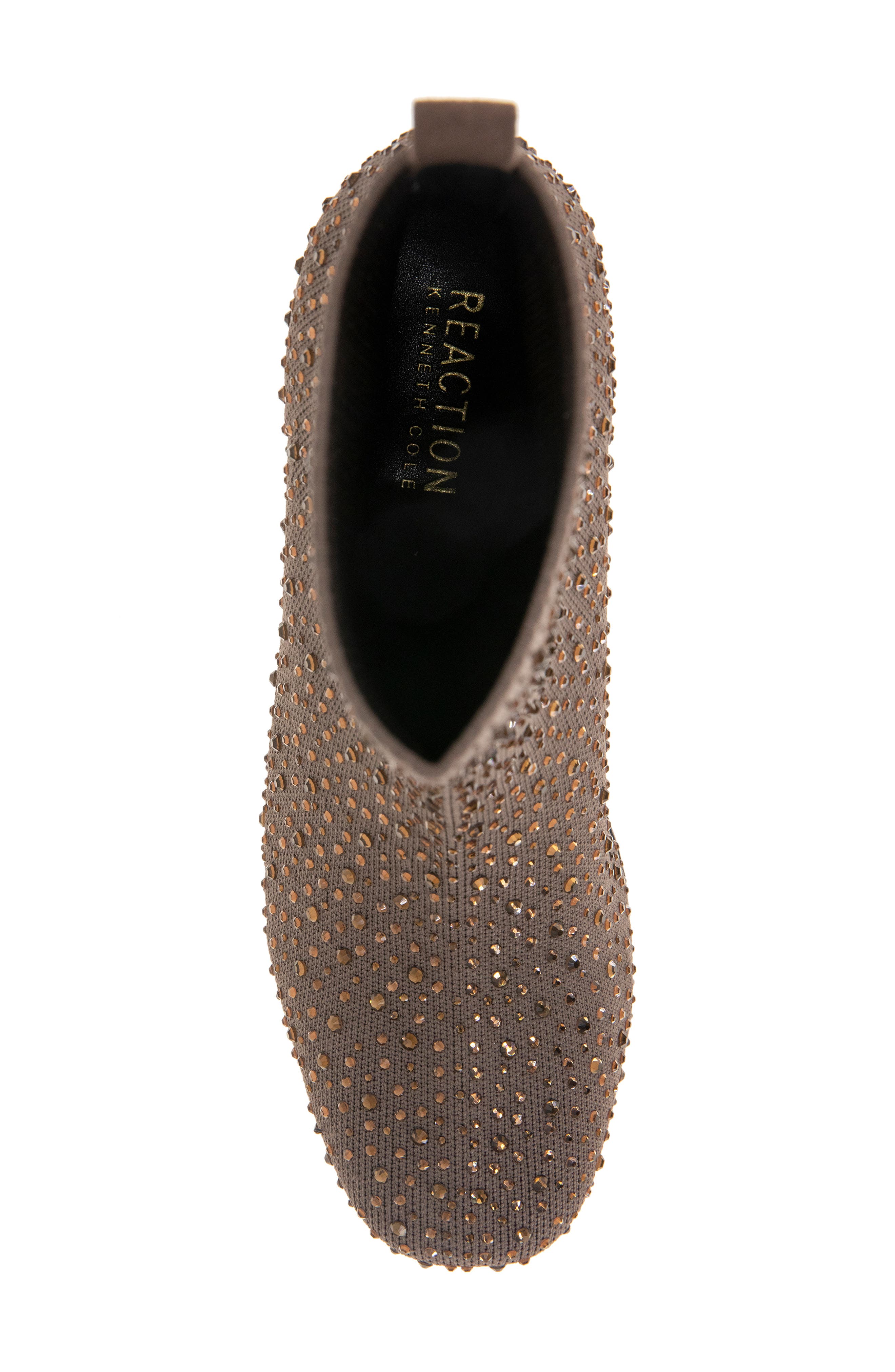 Reaction Kenneth Cole Rida Stretch Jewel Boot, Alternate, color, Chocolate