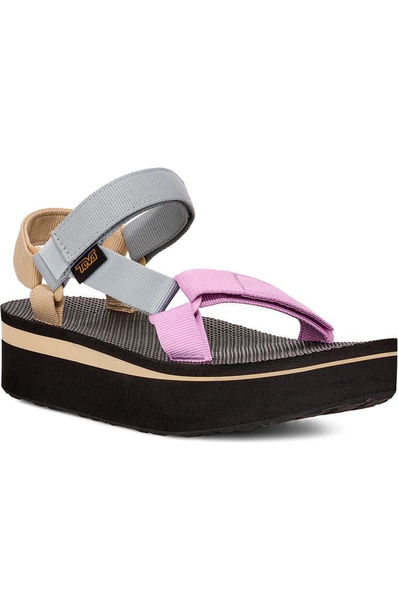 Teva Universal Platform Sandal, Main, color, Unwind Multi