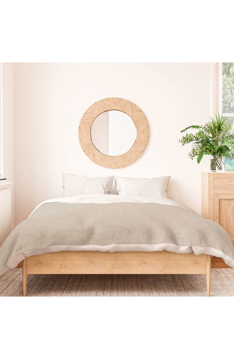 Lad Triangle Stripe 3-Piece Duvet Set - Queen