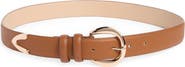 Linea Pelle Round Buckle Belt