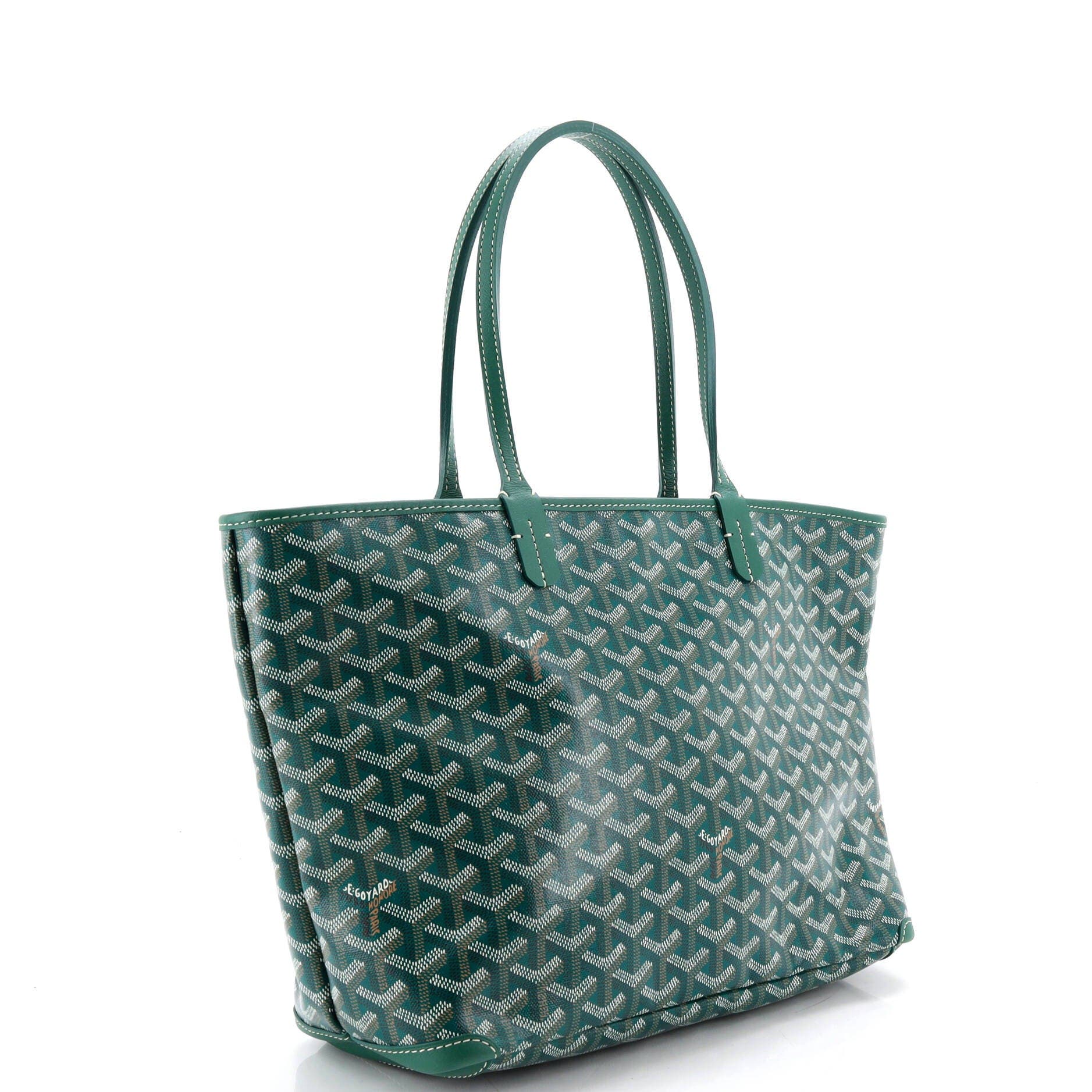 Artois Tote Coated Canvas MM, Alternate, color, Green