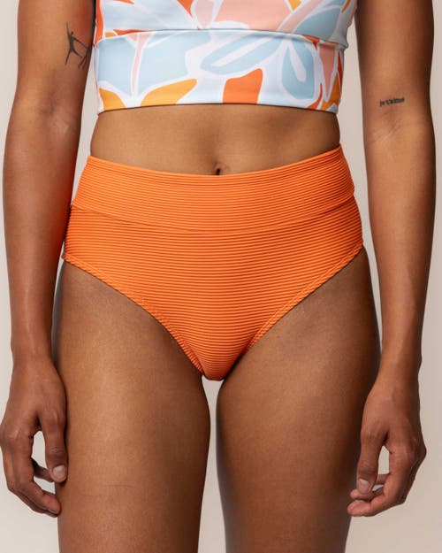 Nani Swimwear Flat Rib Mid Rise Swim Bottom