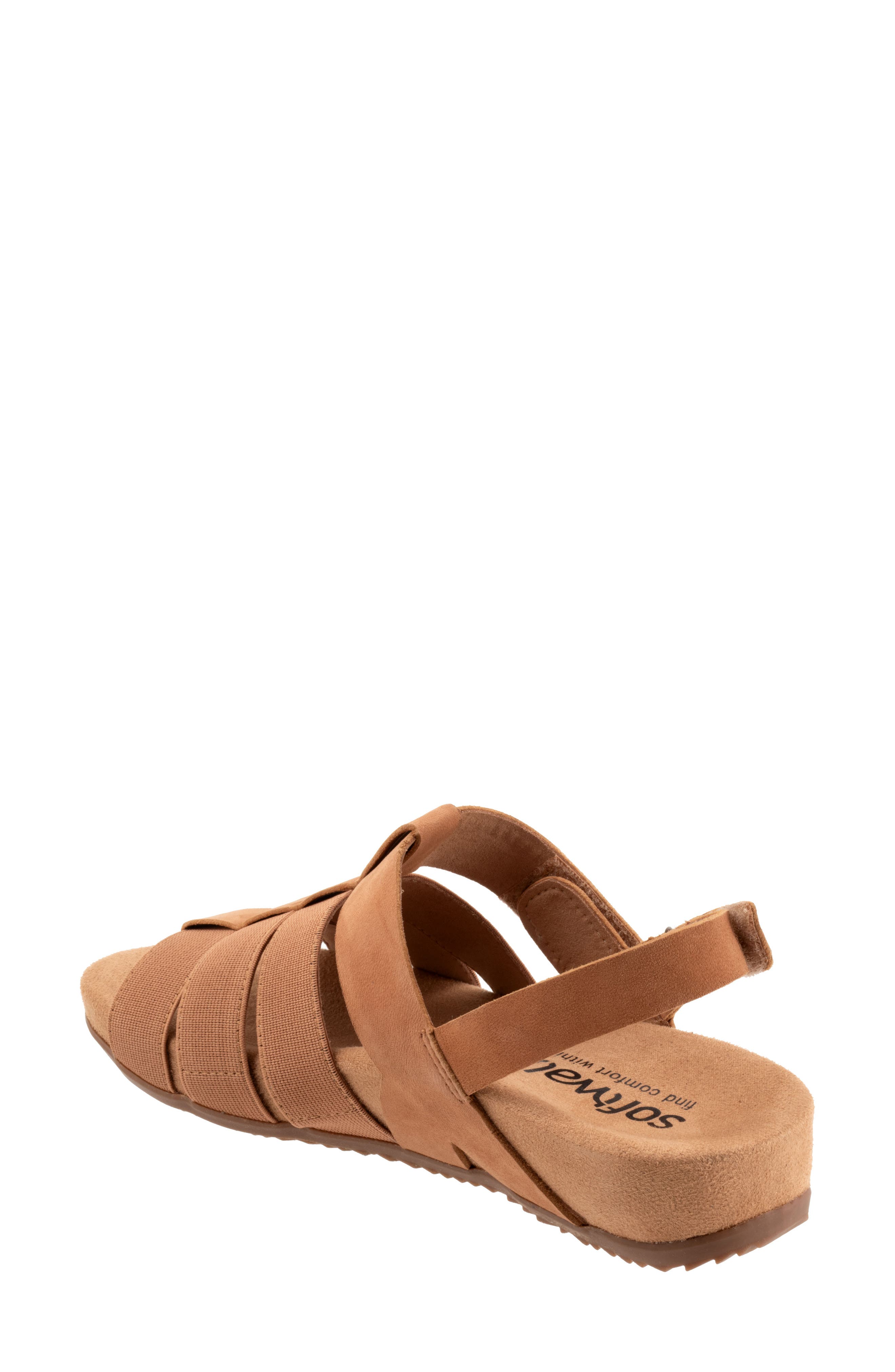 SoftWalk<sup>®</sup> Burnaby Slingback Sandal, Alternate, color, Tan Nubuck