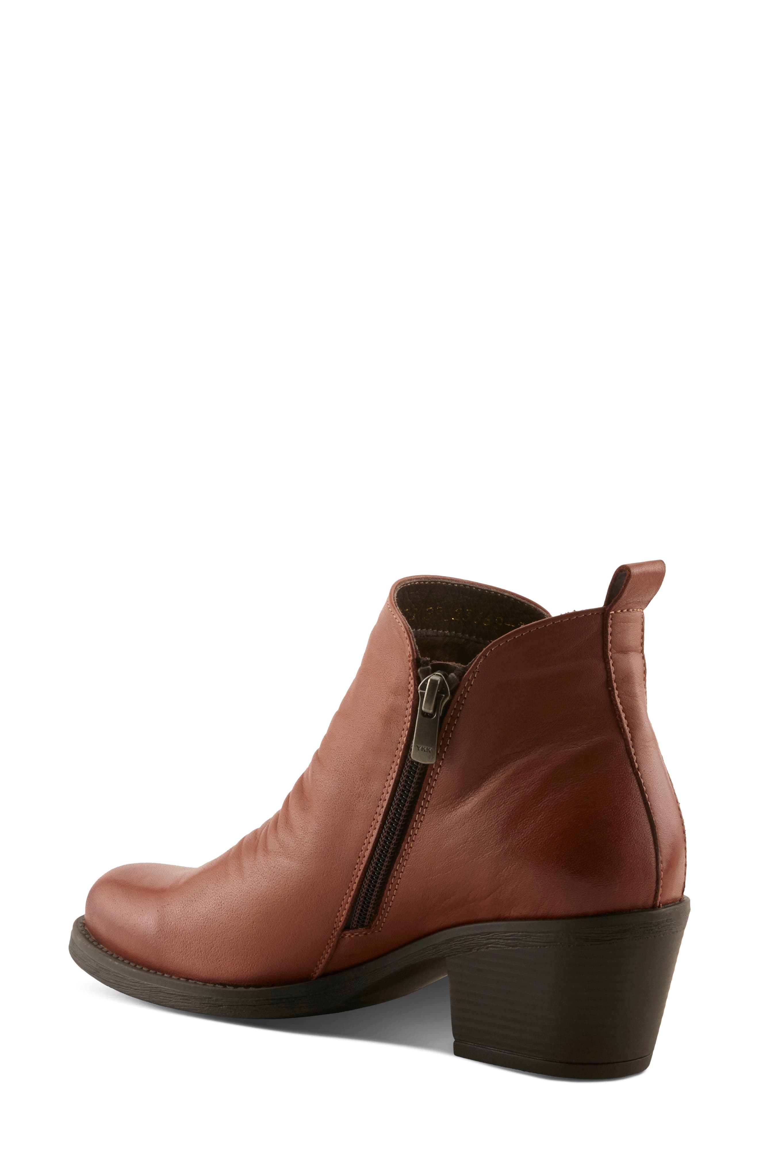 Marzena Bootie, Alternate, color, COGNAC