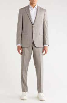 Explo Plaid Wool Suit