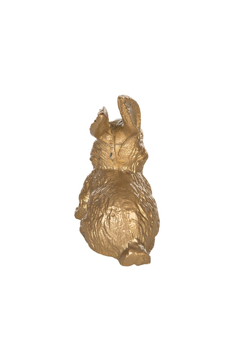 Transpac Iron Baby Bunny Gold for Spring Home Decor, Alternate, color, Gold