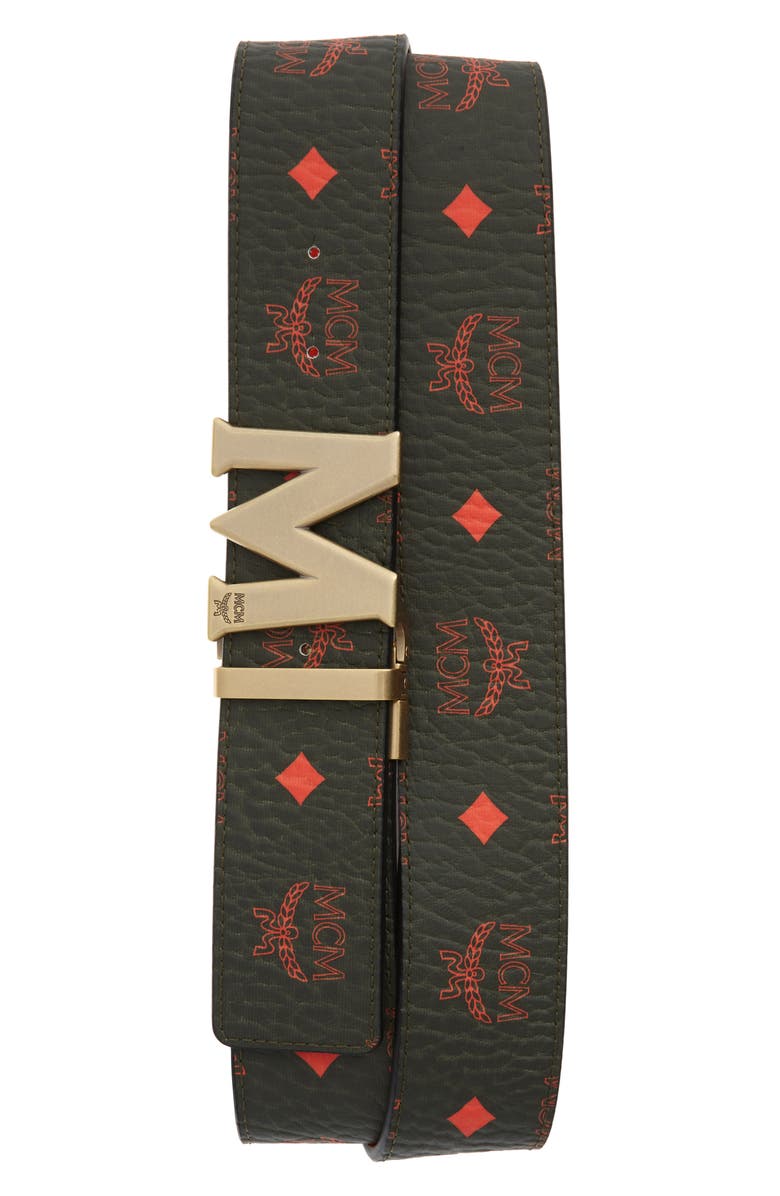MCM Claus Reversible Belt, Main, color, 
