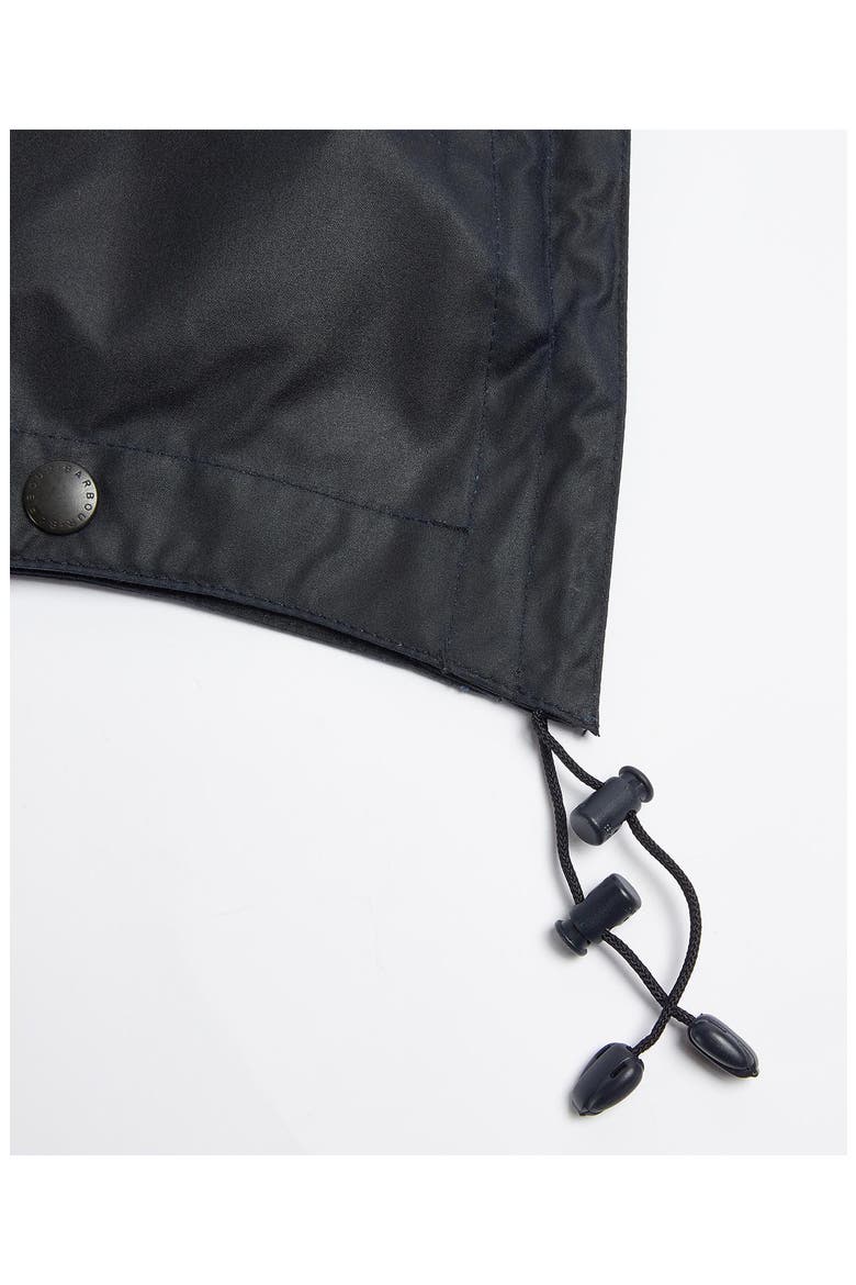 Thornproof Oversize Waxed Cotton Hood, Alternate, color, NAVY DRESS