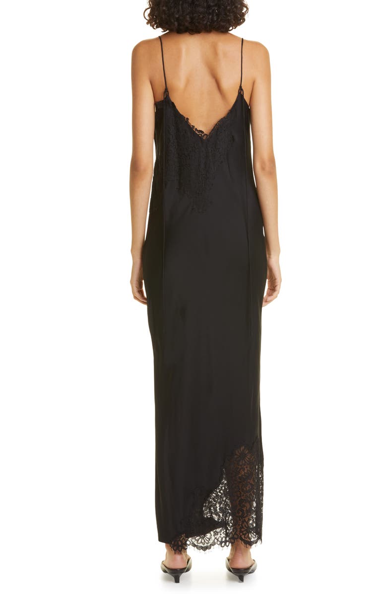 Róhe Lace Satin Slipdress, Alternate, color,